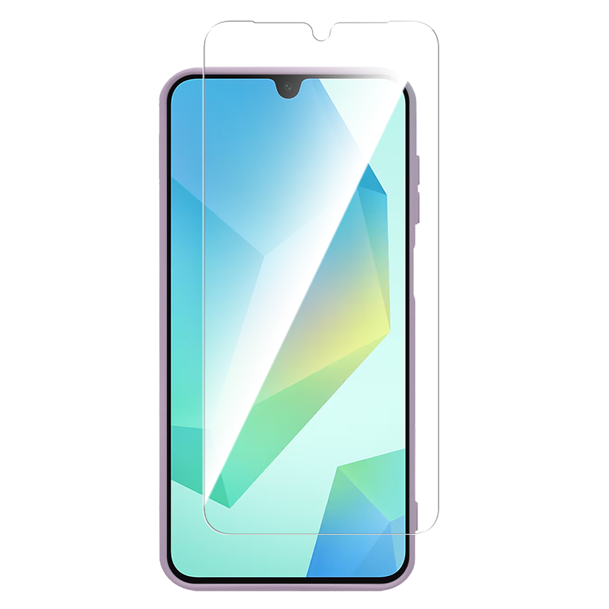 Θήκη Matte + Γυαλί Προστασίας Οθόνης COSY για SAMSUNG Galaxy A17 4G/ 5G Μωβ - 3