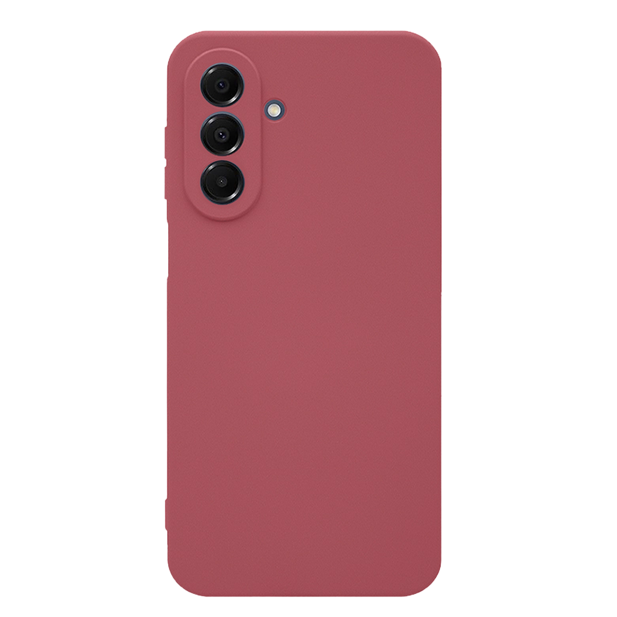 Θήκη Matte + Γυαλί Προστασίας Οθόνης COSY για SAMSUNG Galaxy A17 4G/ 5G Κόκκινη - 2