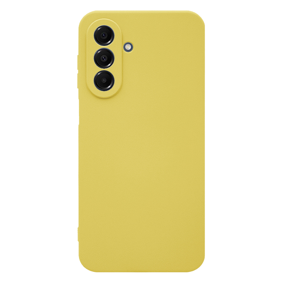 Θήκη Matte + Γυαλί Προστασίας Οθόνης COSY για SAMSUNG Galaxy A17 4G/ 5G Κίτρινη - 2