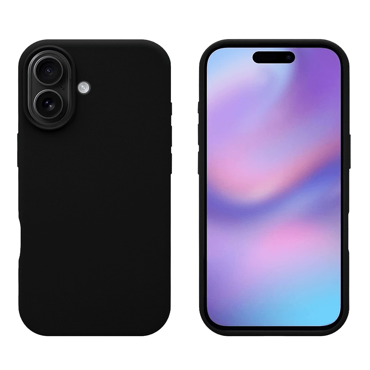 Θήκη Σιλικόνης COSY με MagSafe για iPhone 17 Μαύρη