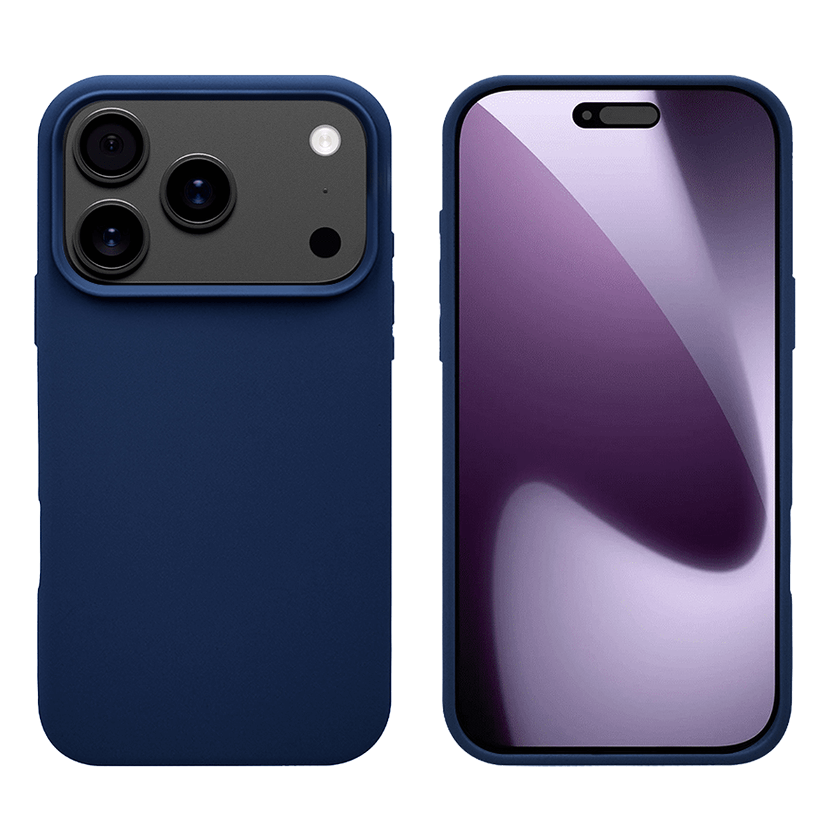 Θήκη Σιλικόνης COSY με MagSafe για iPhone 17 Pro Max Μπλε