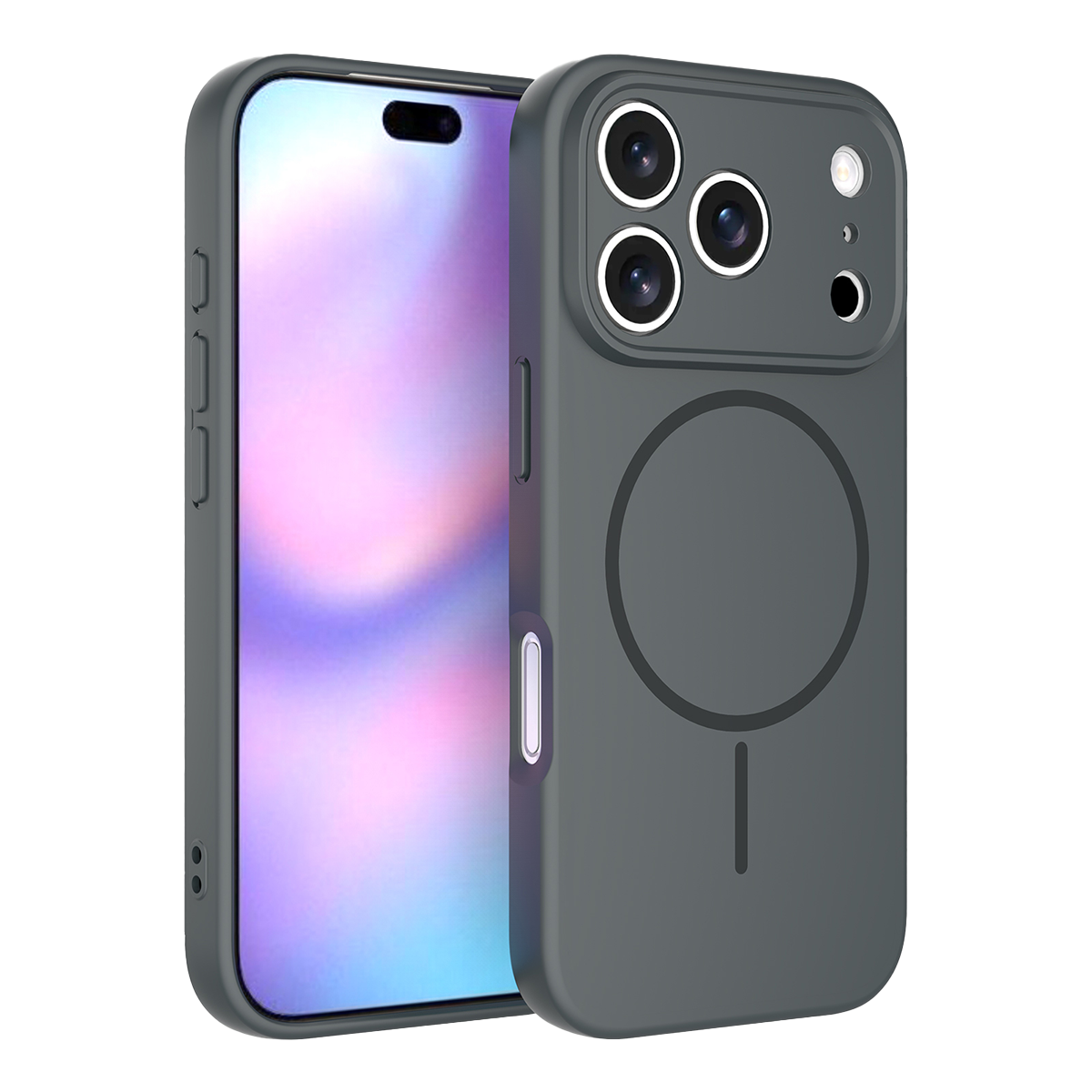 Θήκη TPU COSY με MagSafe για iPhone 17 Pro Dark Gray