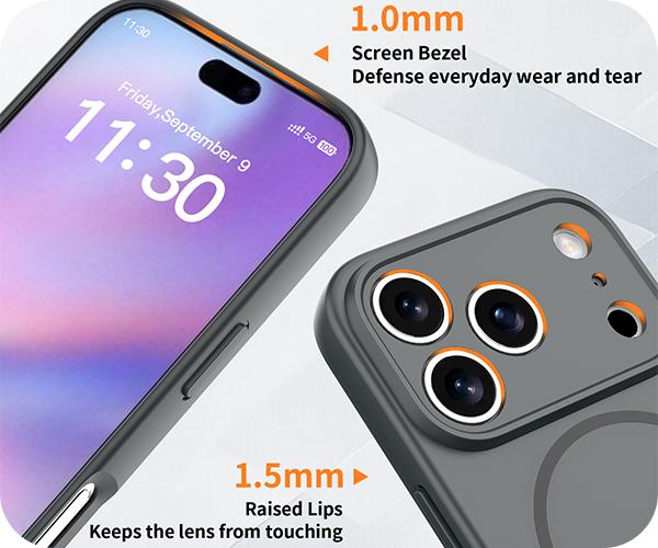 Θήκη TPU COSY με MagSafe για iPhone 17 Pro Max