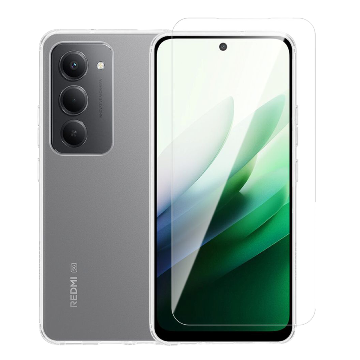 Διάφανη Θήκη + Γυαλί Προστασίας Οθόνης COSY για XIAOMI Redmi 15 4G/ 5G