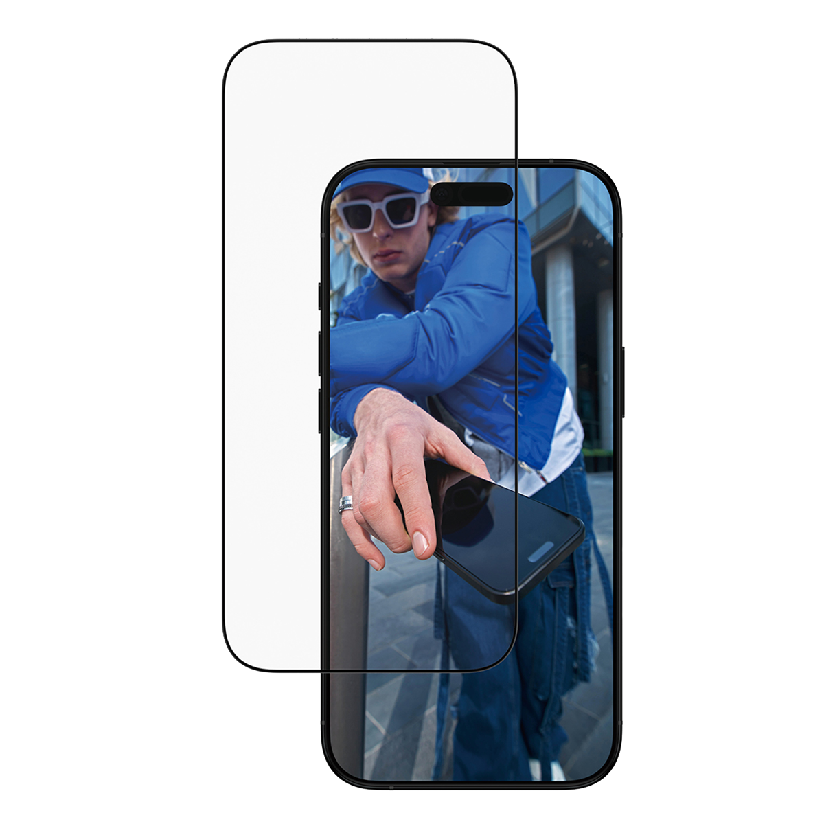 Γυαλί Προστασίας Οθόνης με Πλαίσιο PANZERGLASS Clear Ultra - Wide Fit για iPhone Air
