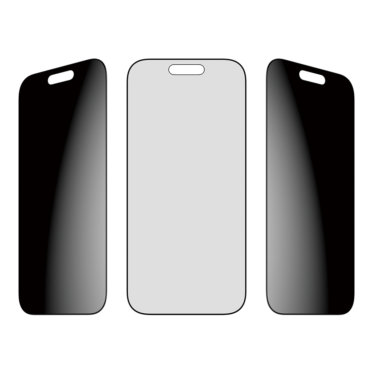 Γυαλί Προστασίας Οθόνης με Πλαίσιο PANZERGLASS Ultra - Wide Fit 2-Way Privacy για iPhone 17/ 16 Pro - 3