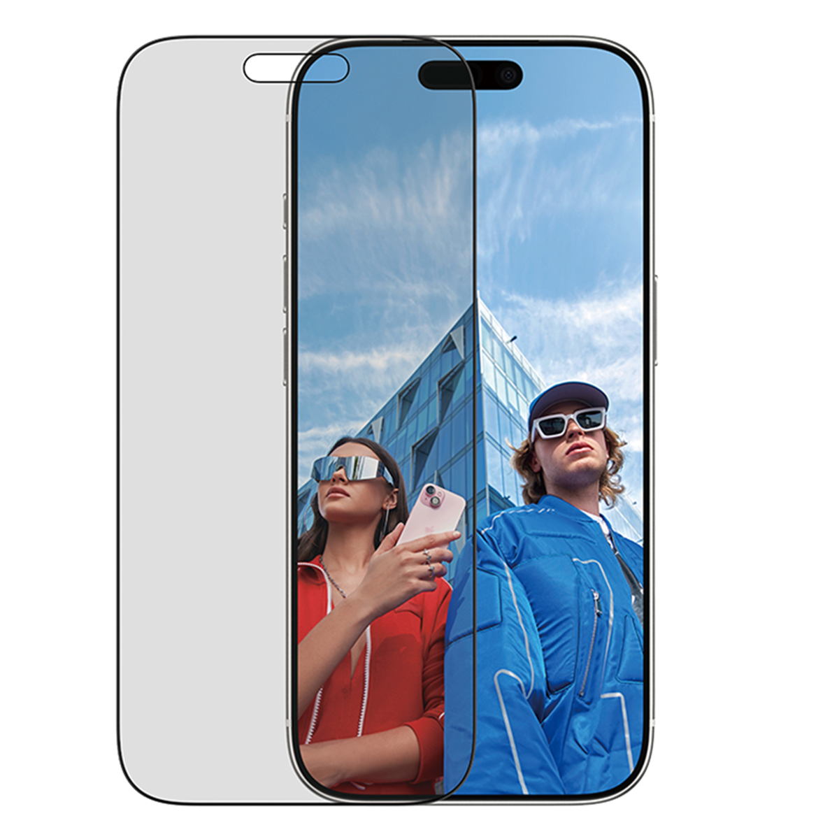 Γυαλί Προστασίας Οθόνης με Πλαίσιο PANZERGLASS Ultra - Wide Fit 2-Way Privacy για iPhone 17 Pro - 2