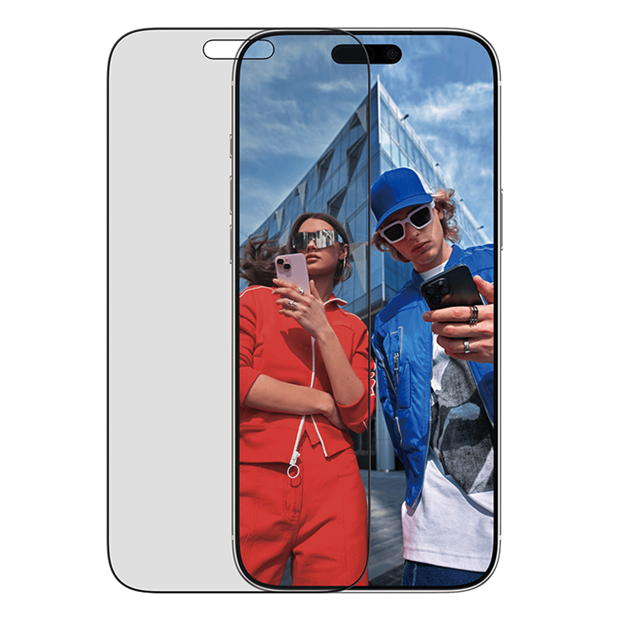Γυαλί Προστασίας Οθόνης PANZERGLASS Ultra - Wide Fit 2-Way Privacy για iPhone 17 Pro Max - 2