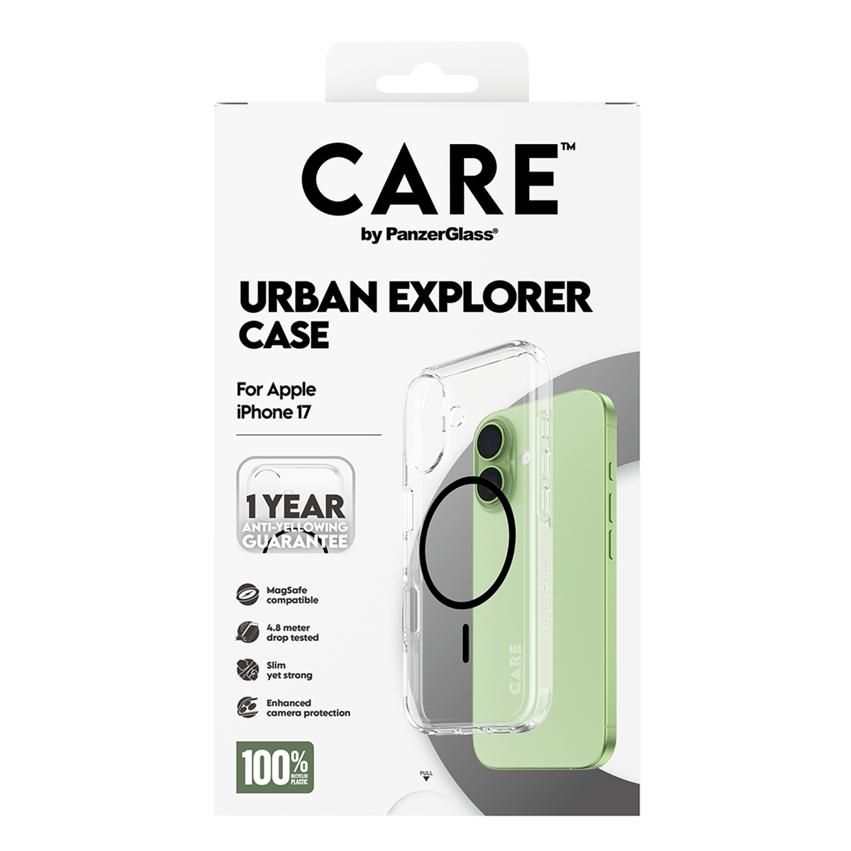 Διάφανη Θήκη CARE by Panzerglass Urban Explorer με Black MagSafe για iPhone 17 - 6