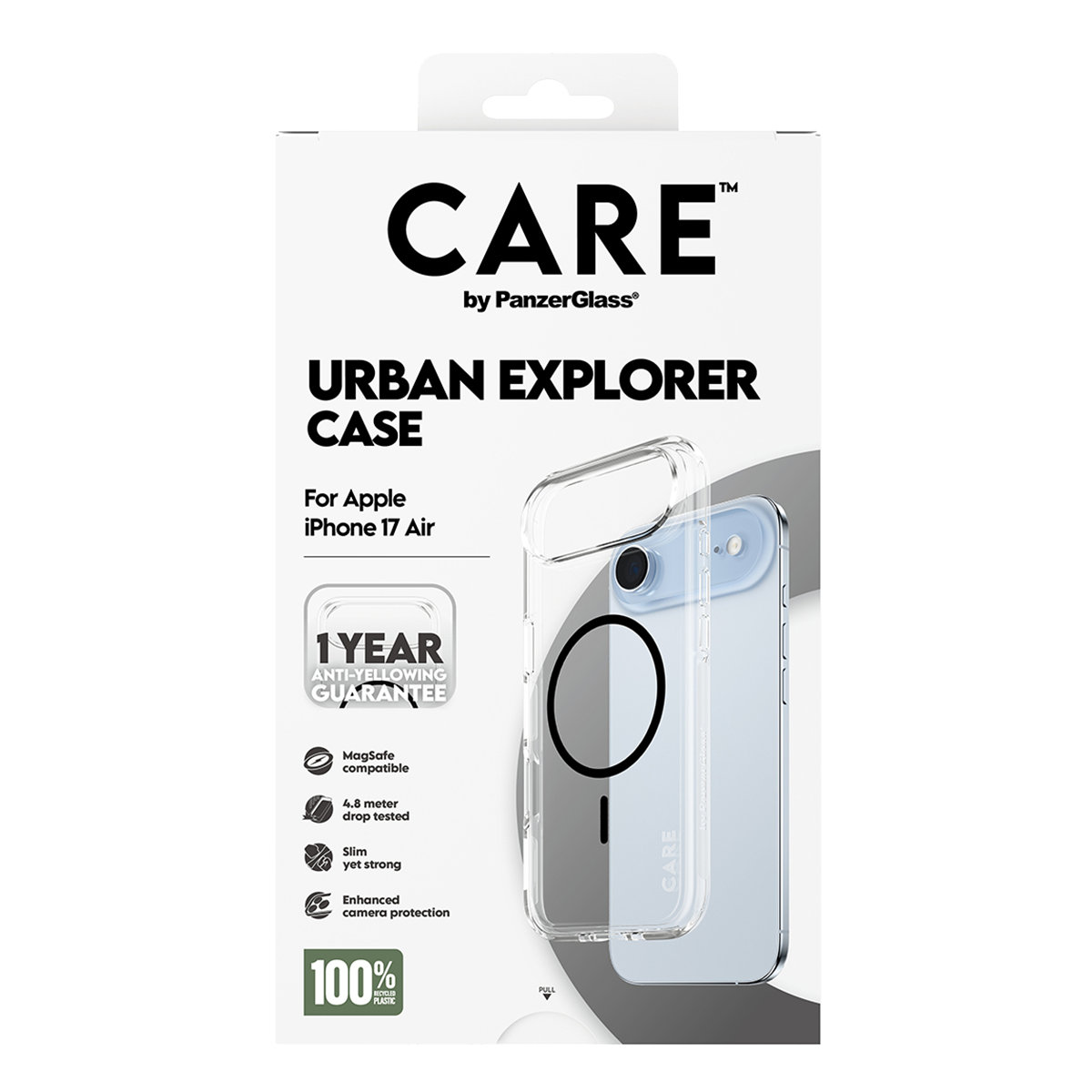 Διάφανη Θήκη CARE by Panzerglass Urban Explorer με Black MagSafe για iPhone Air - 6