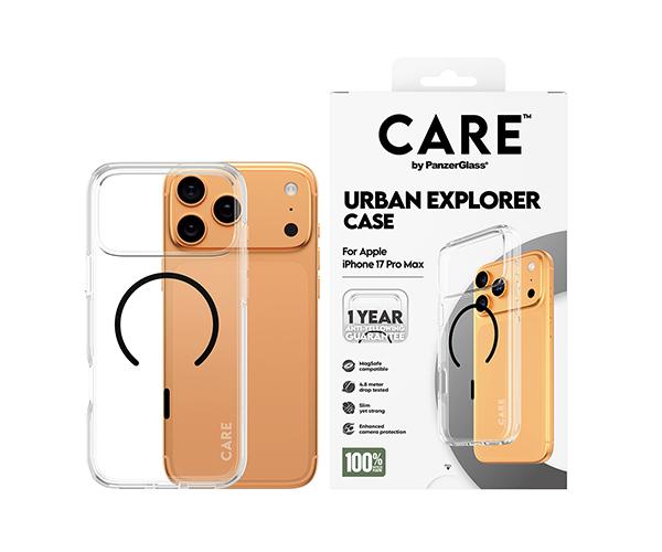 CARE by Panzerglass Urban Explorer με Black MagSafe για iPhone 17 Pro Max