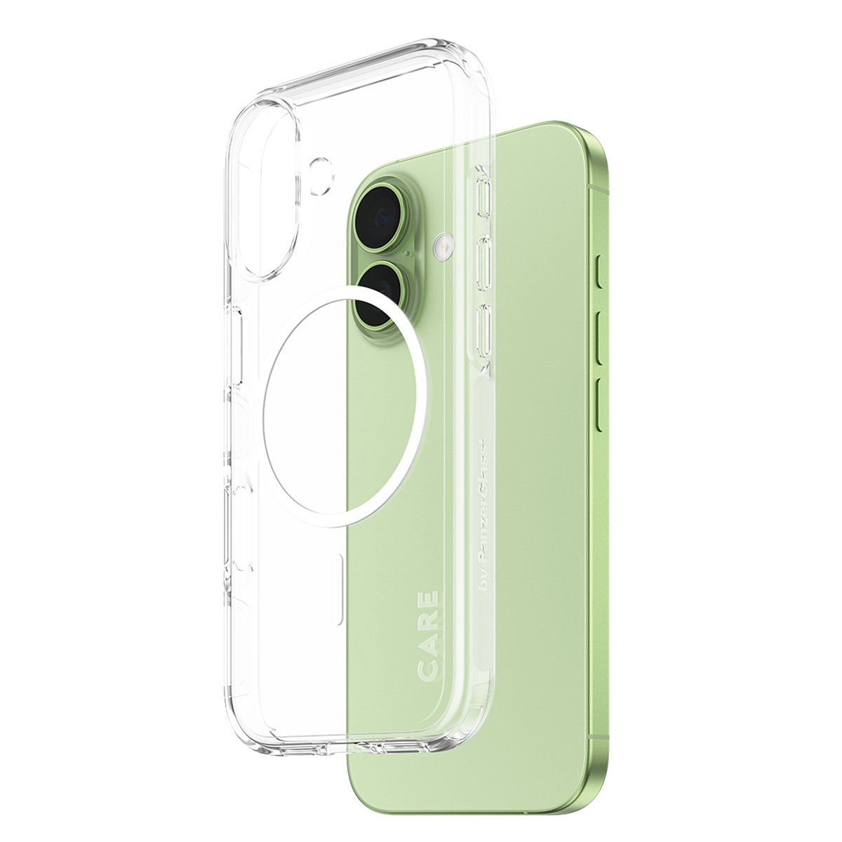Διάφανη Θήκη CARE by Panzerglass Urban Explorer με White MagSafe για iPhone 17 - 2