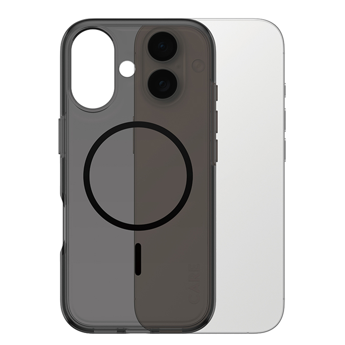 Διάφανη Θήκη CARE by Panzerglass Smokey με Black MagSafe για iPhone 17 - 3