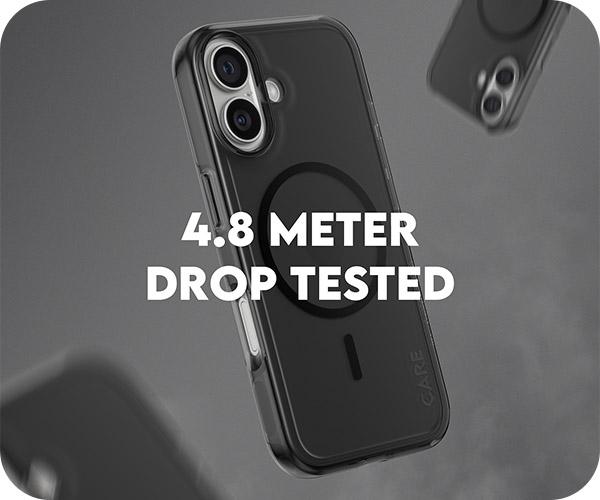 Διάφανη Θήκη CARE by Panzerglass Smokey με Black MagSafe για iPhone 17