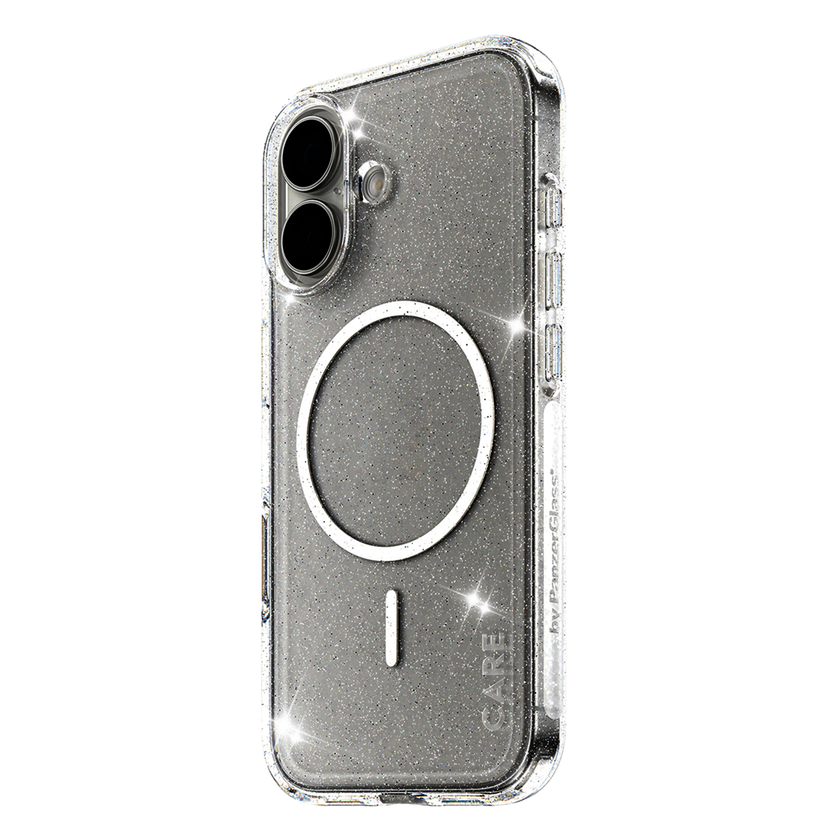 Διάφανη Θήκη CARE by Panzerglass Star Lit με White MagSafe για iPhone 17 - 2