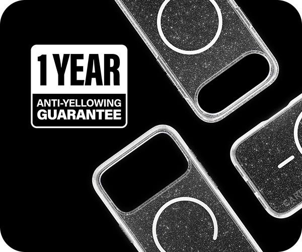 Διάφανη Θήκη CARE by Panzerglass Star Lit με White MagSafe για iPhone 17