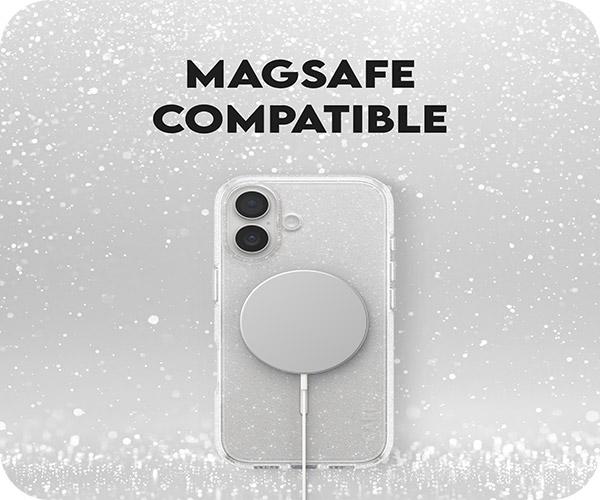 Διάφανη Θήκη CARE by Panzerglass Star Lit με White MagSafe για iPhone 17