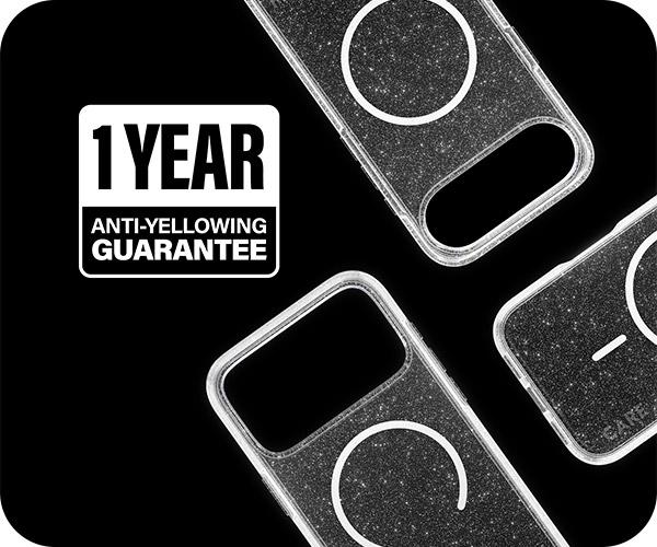 Διάφανη Θήκη CARE by Panzerglass Star Lit με White MagSafe για iPhone 17 Pro Max