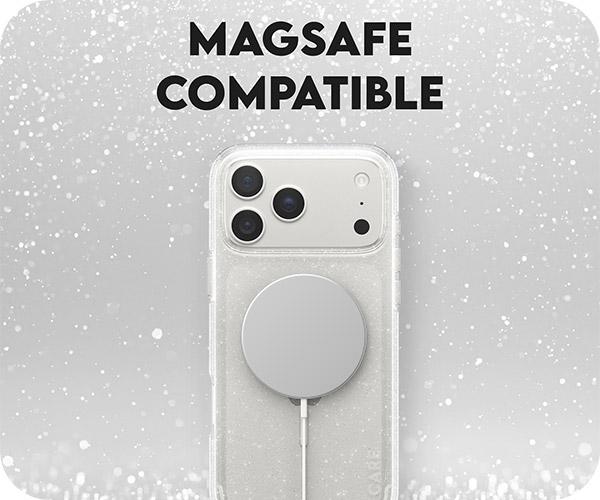 Διάφανη Θήκη CARE by Panzerglass Star Lit με White MagSafe για iPhone 17 Pro Max
