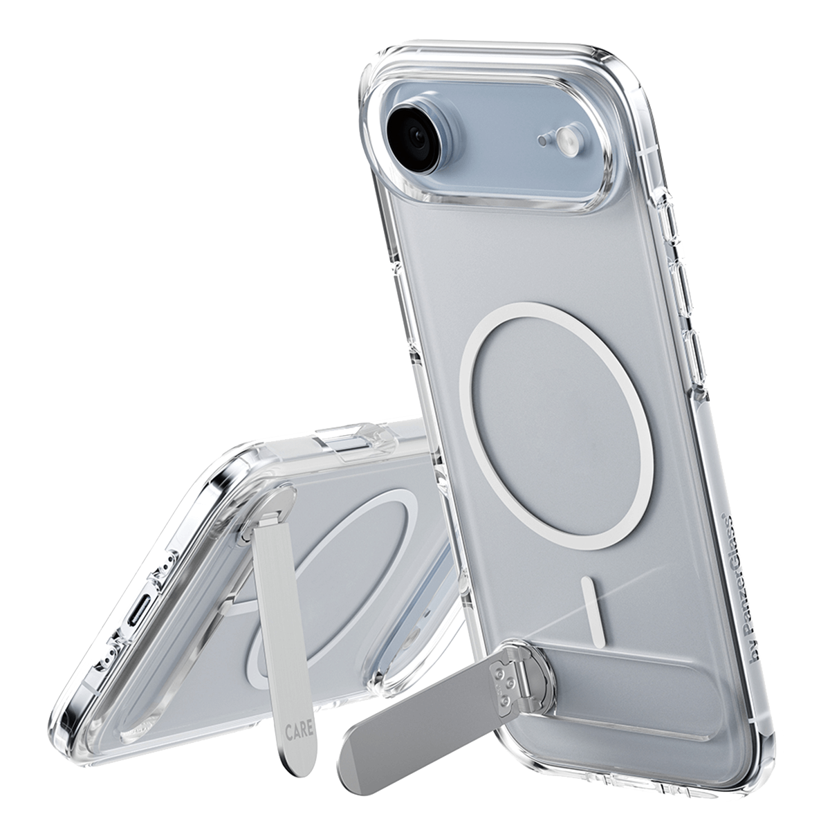 Διάφανη Θήκη CARE by Panzerglass Kickstand με White MagSafe για iPhone Air - 2