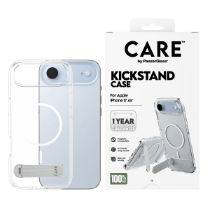 Διάφανη Θήκη CARE by Panzerglass Kickstand με White MagSafe για iPhone Air