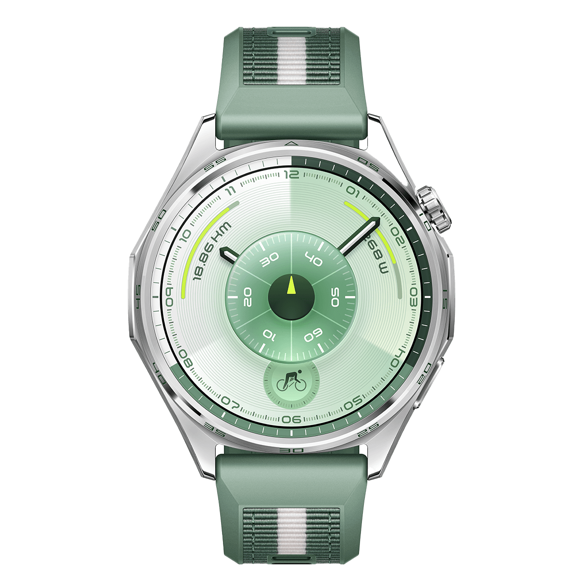 HUAWEI Watch GT 6 46mm Green Woven Smartwatch