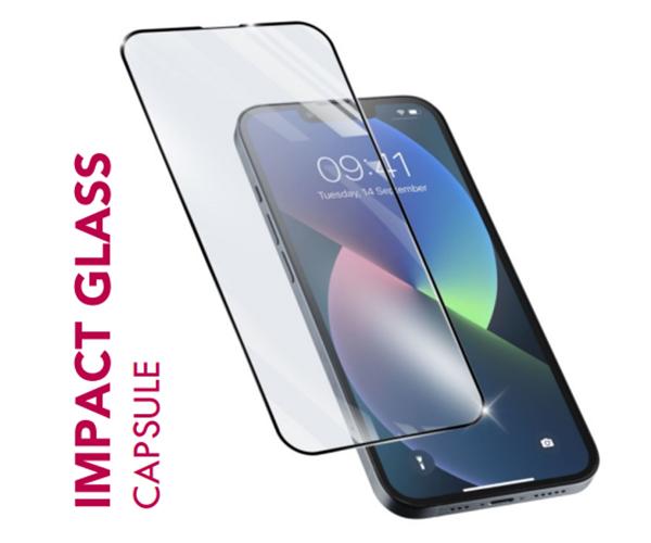 Γυαλί Προστασίας Οθόνης με Πλαίσιο CELLULAR LINE Impact Glass
