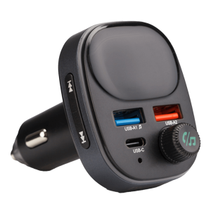 Φορτιστής Αυτοκινήτου PHILIPS Dual με Bluetooth FM Transmitter