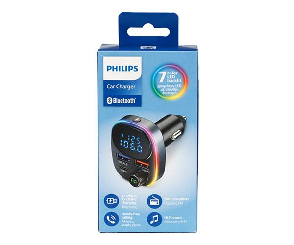 CAR CHARG PHILIPS FM TRANSMITR USBA