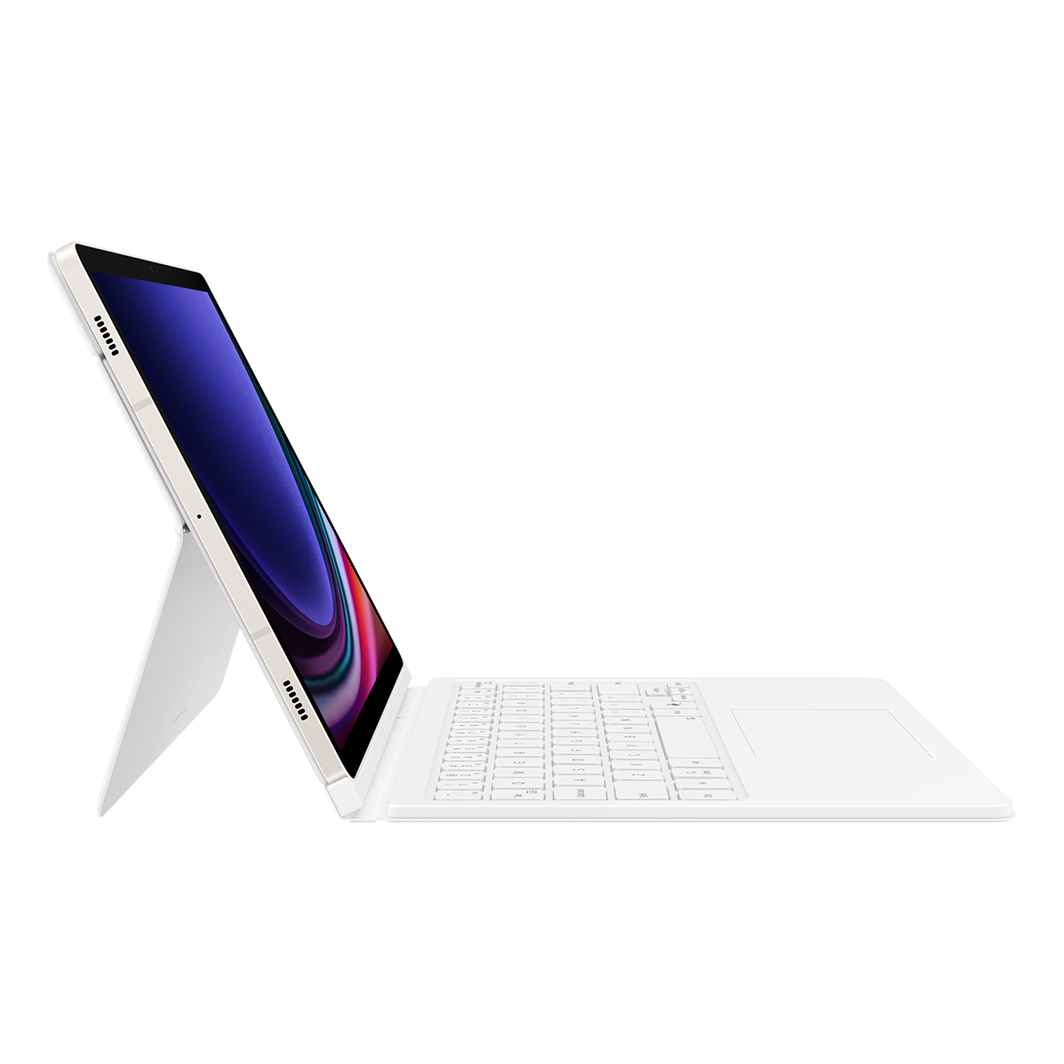 Θήκη Keyboard Cover SAMSUNG Galaxy Tab S9/ S9 FE/ S10 FE/ S10L Λευκή - 4