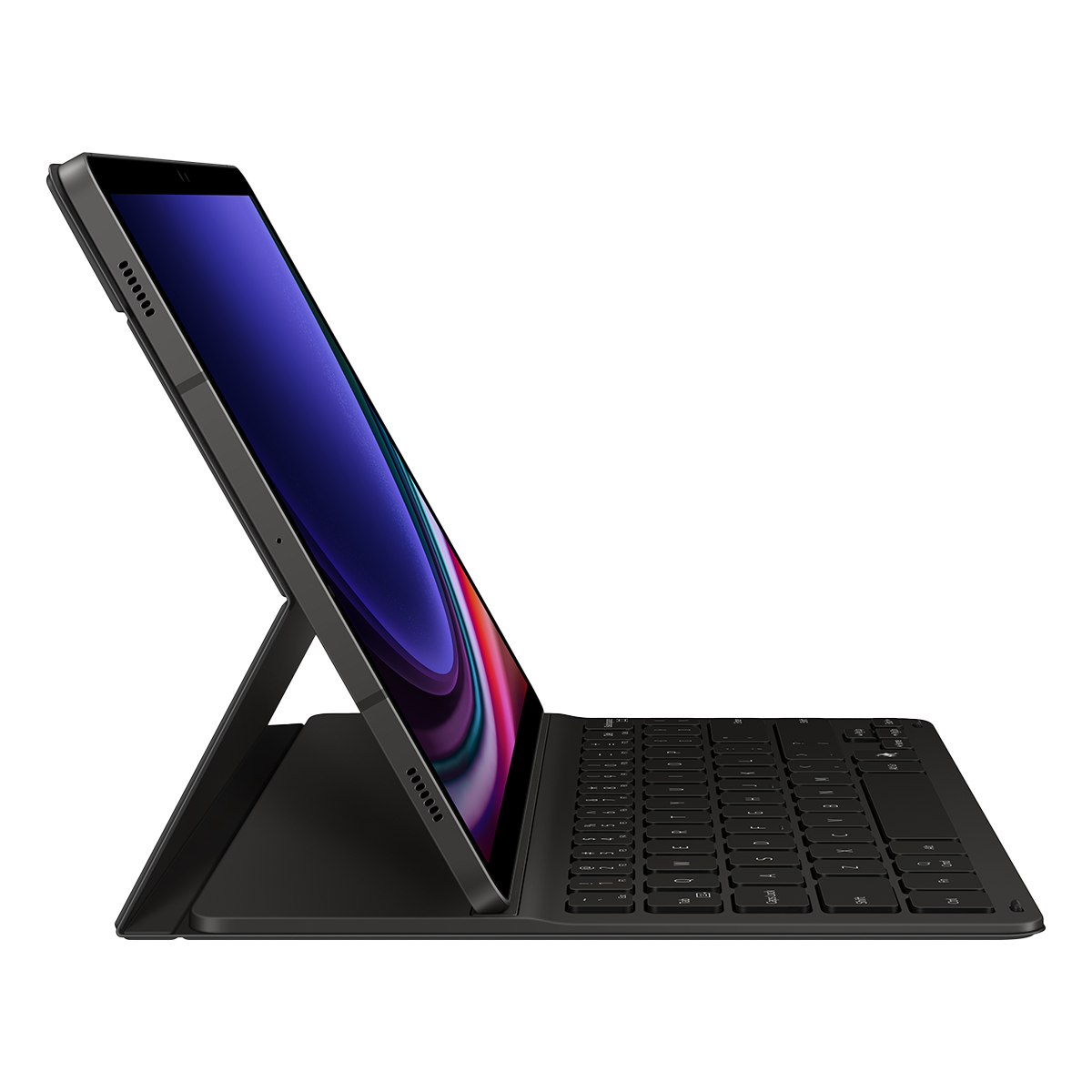 Θήκη Slim Keyboard Cover SAMSUNG Galaxy Tab S9/ S9 FE/ S10 FE/ S10L Μαύρη - 2
