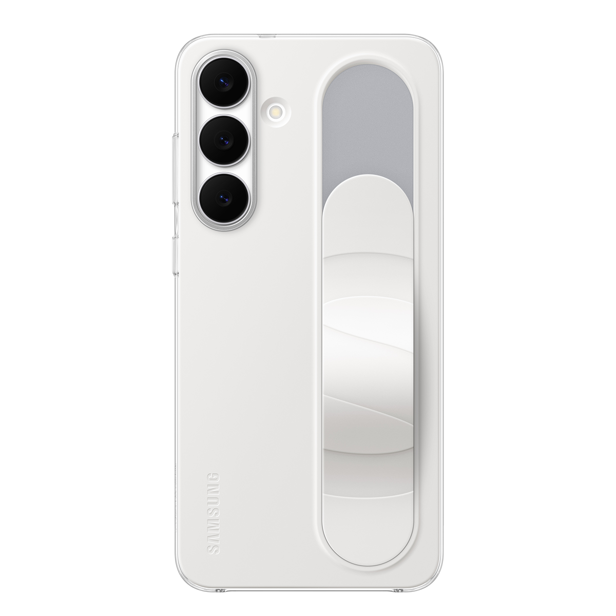Θήκη Standing Cover SAMSUNG Galaxy S25 FE με Λουράκι White