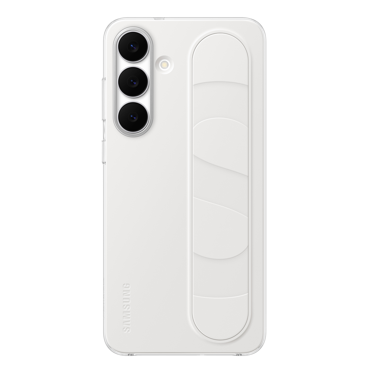 Θήκη Standing Cover SAMSUNG Galaxy S25 FE με Λουράκι White - 5