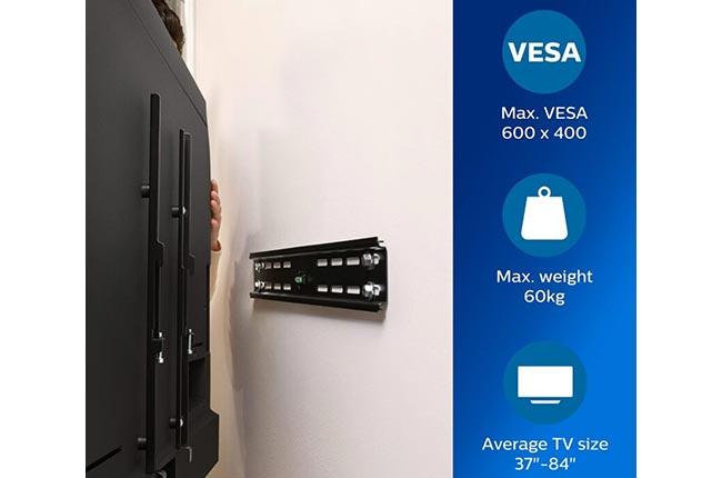 PHILIPS SQM7842/GRS επιτοίχια βάση τηλεόρασης
