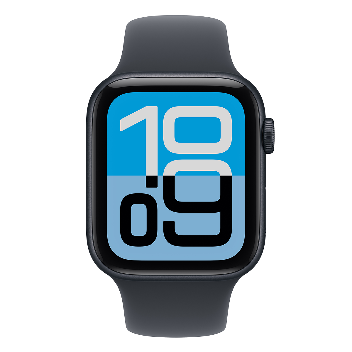 APPLE Watch Series SE 3 GPS 44mm Midnight Aluminum Case with Midnight Sport Band Medium/Large Smartwatch - 2