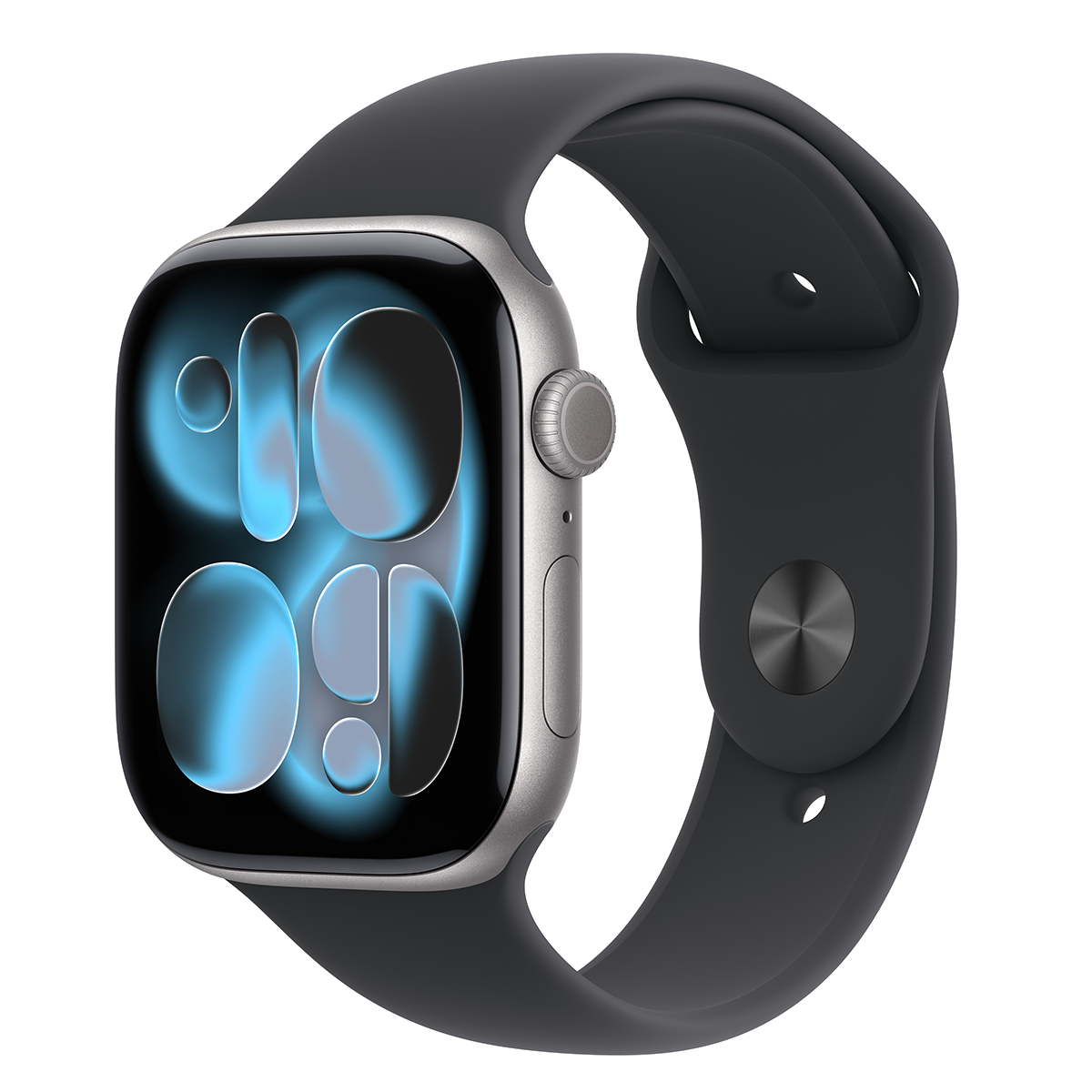 APPLE Watch Series 11 GPS 46mm Space Gray Aluminum Case with Black Sport Band Medium/ Large Smartwatch