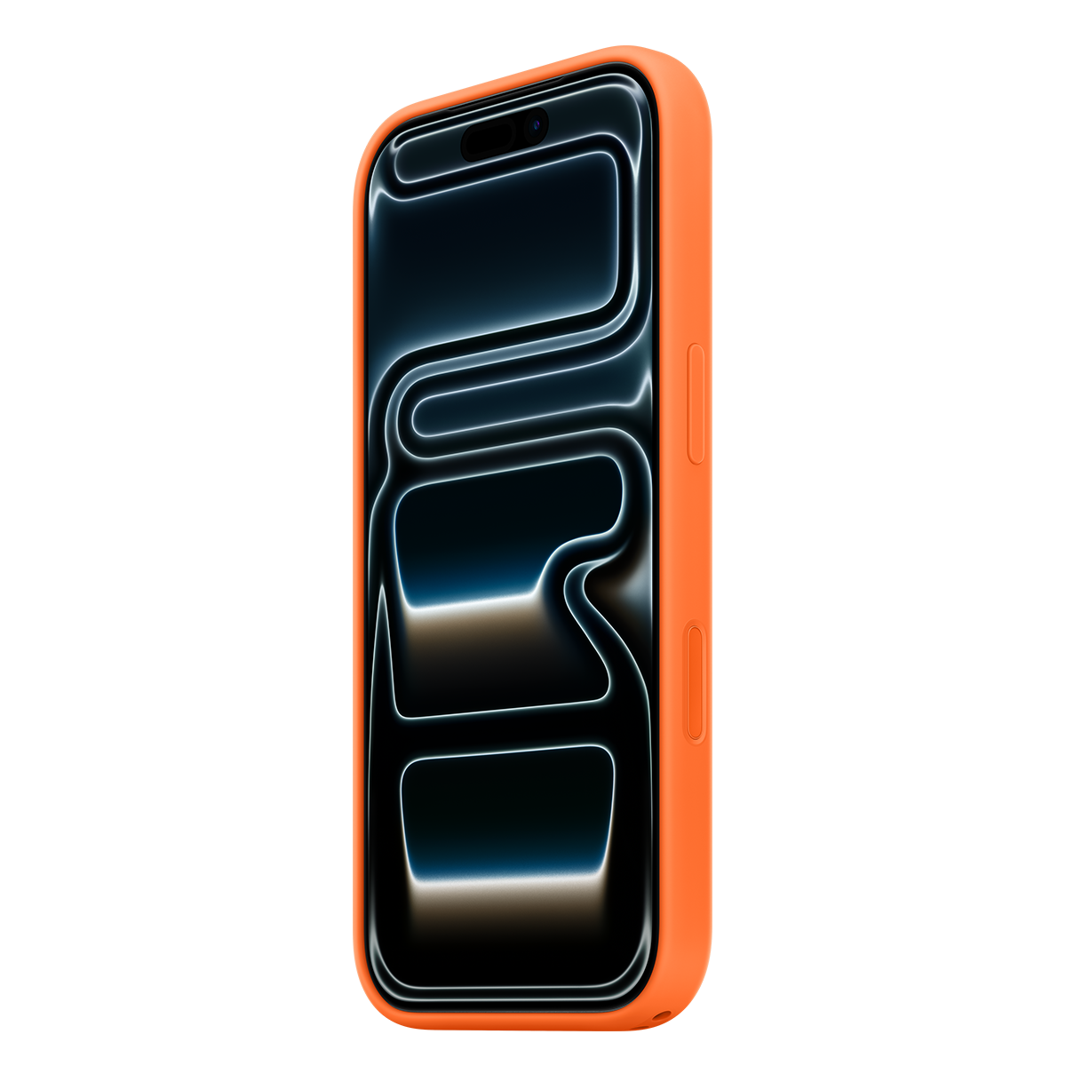 Θήκη Σιλικόνης με MagSafe APPLE iPhone 17 Pro Max Orange - 2