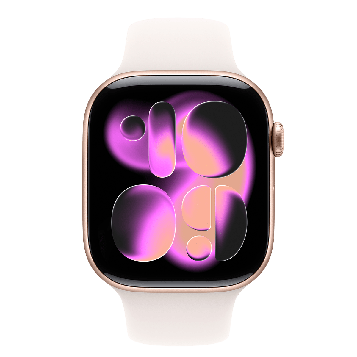 APPLE Watch Series 11 GPS + Cellular 46mm Rose Gold Aluminium Case with Light Blush Sport Band Medium/ Large Smartwatch - 2
