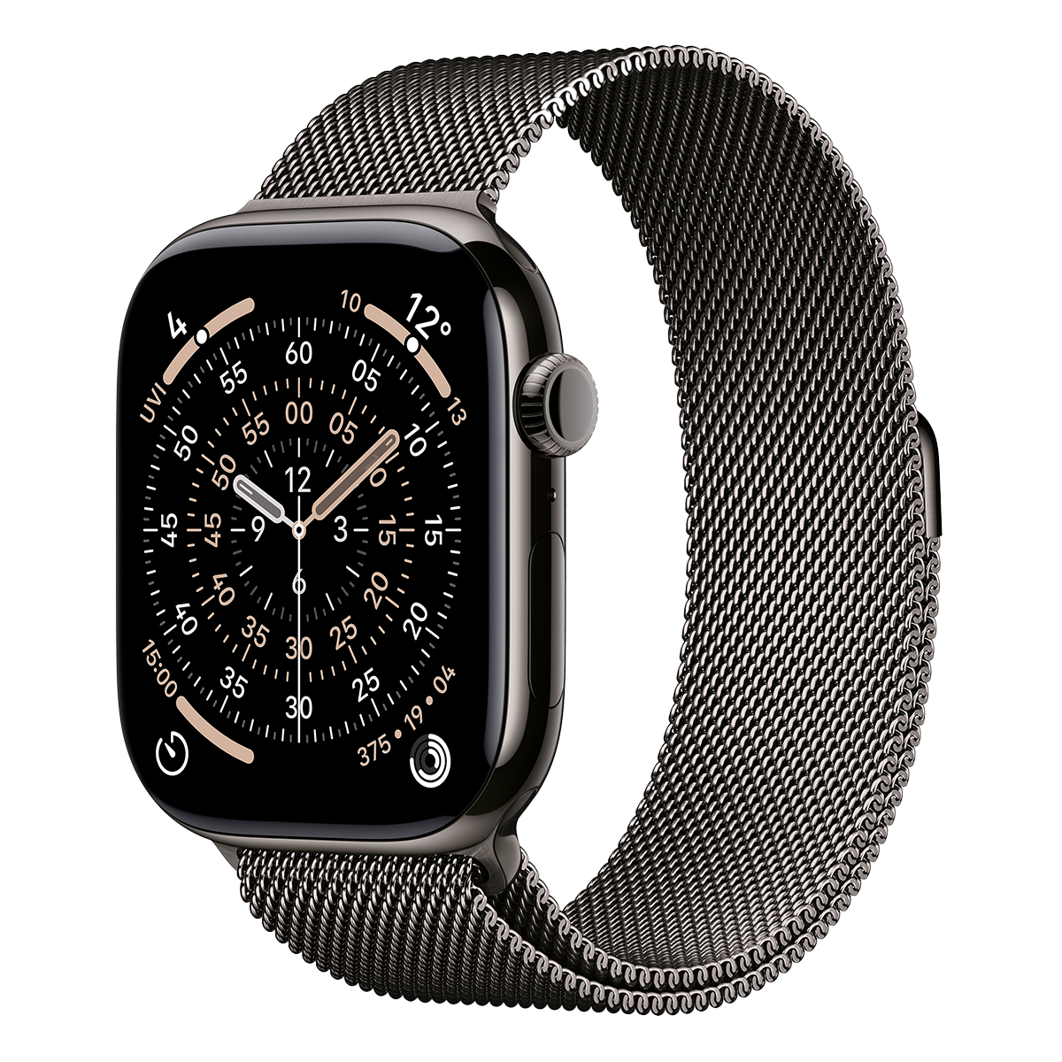 APPLE Watch Series 11 GPS + Cellular 46mm Slate Titanium Case with Slate Milanese Loop Medium/ Large Smartwatch