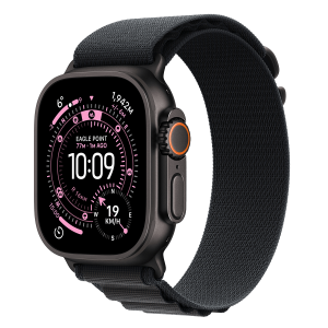 APPLE Watch Ultra 3 GPS + Cellular 49mm Black Titanium Case with Black Alpine Loop Large Smartwatch