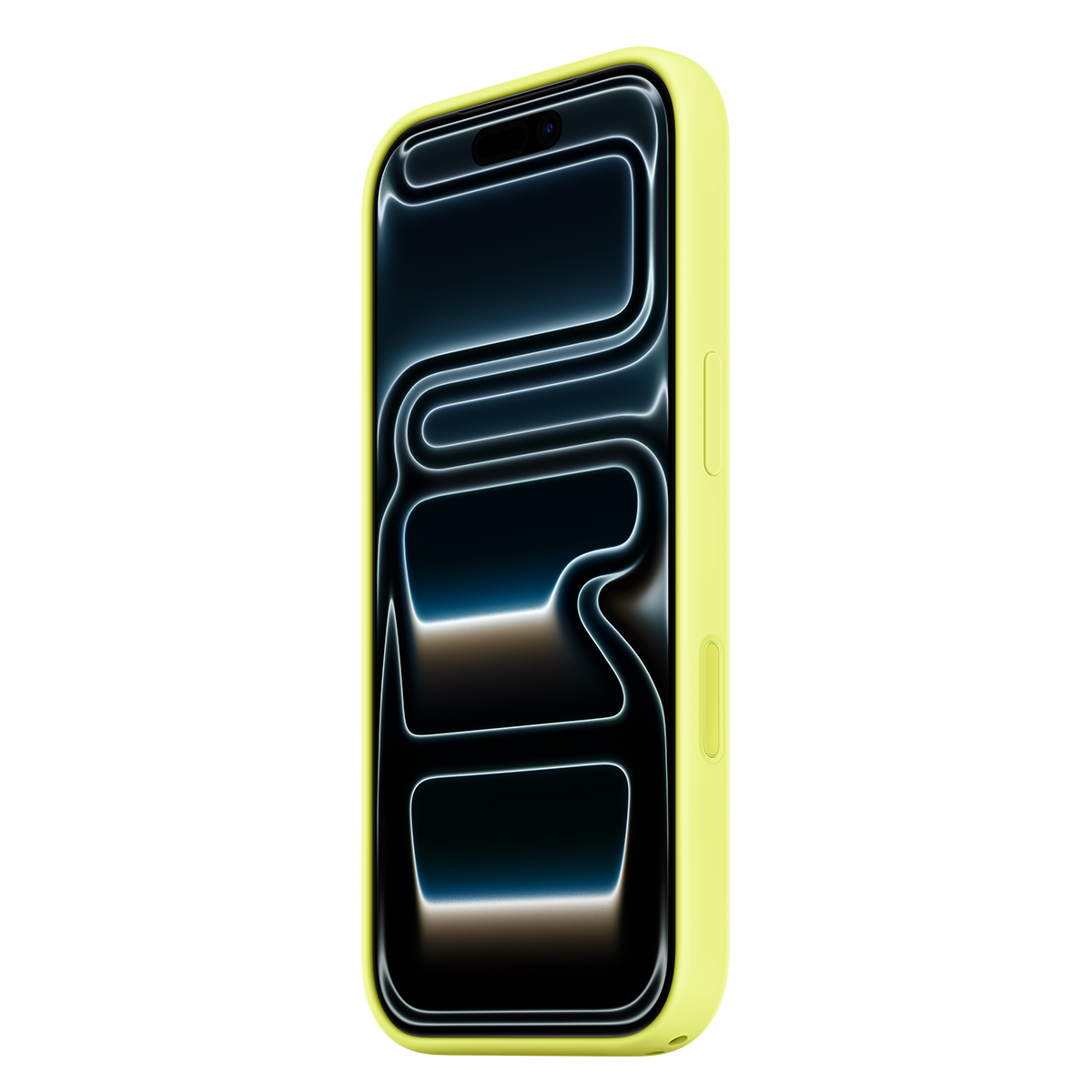 Θήκη Σιλικόνης με MagSafe APPLE iPhone 17 Pro Neon Yellow - 2