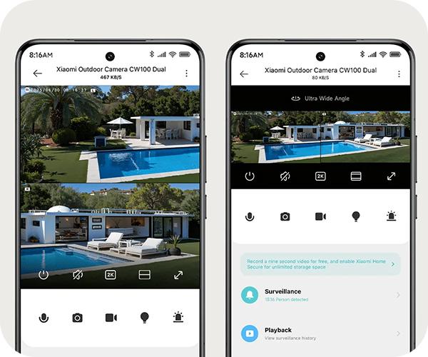 Xiaomi Outdoor Camera CW100 Dual