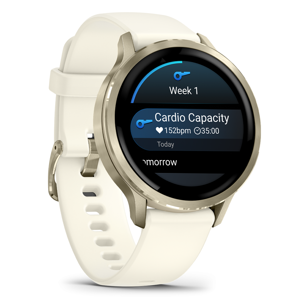 GARMIN Venu 4 41mm Lunar Gold with Bone Smartwatch - 2