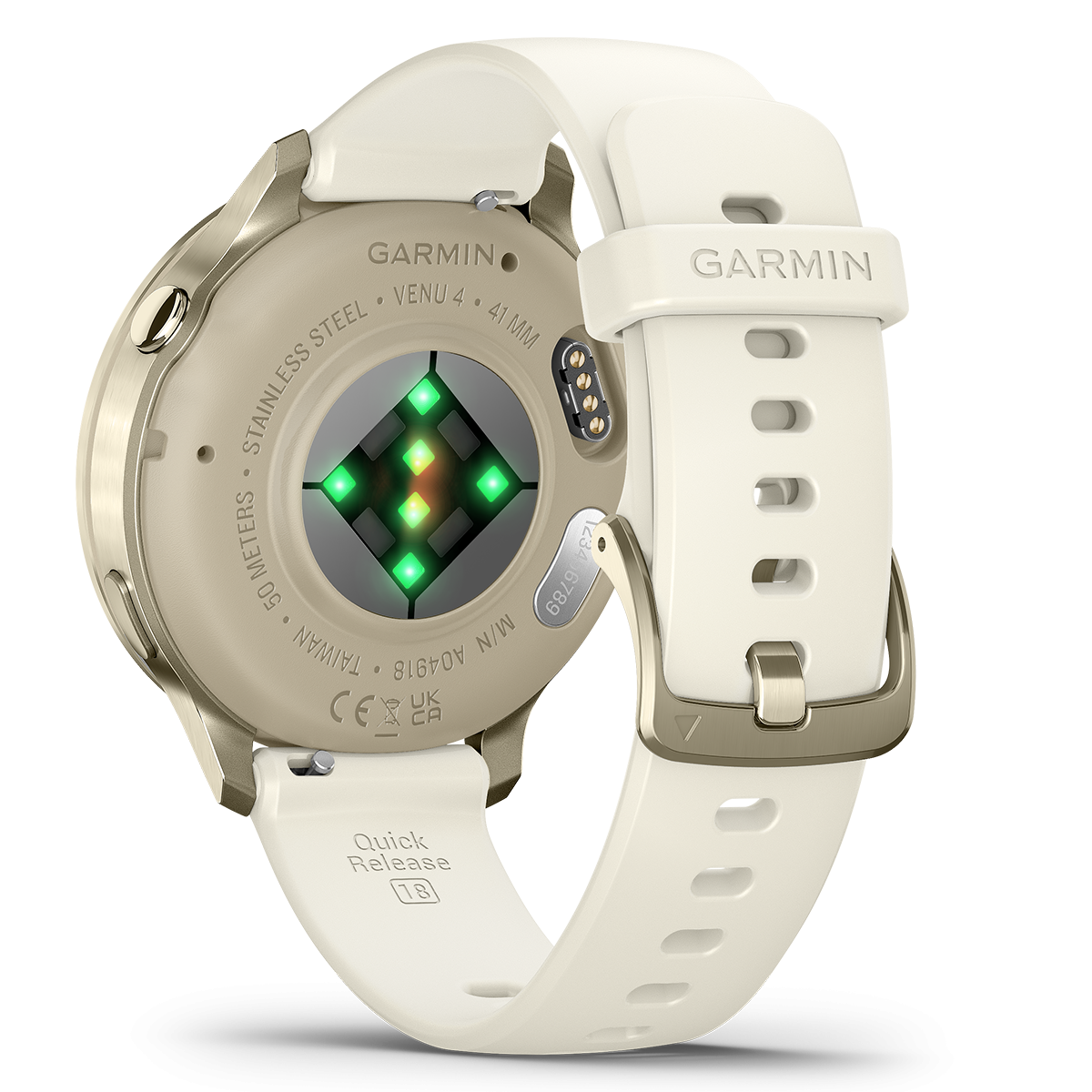 GARMIN Venu 4 41mm Lunar Gold with Bone Smartwatch - 6