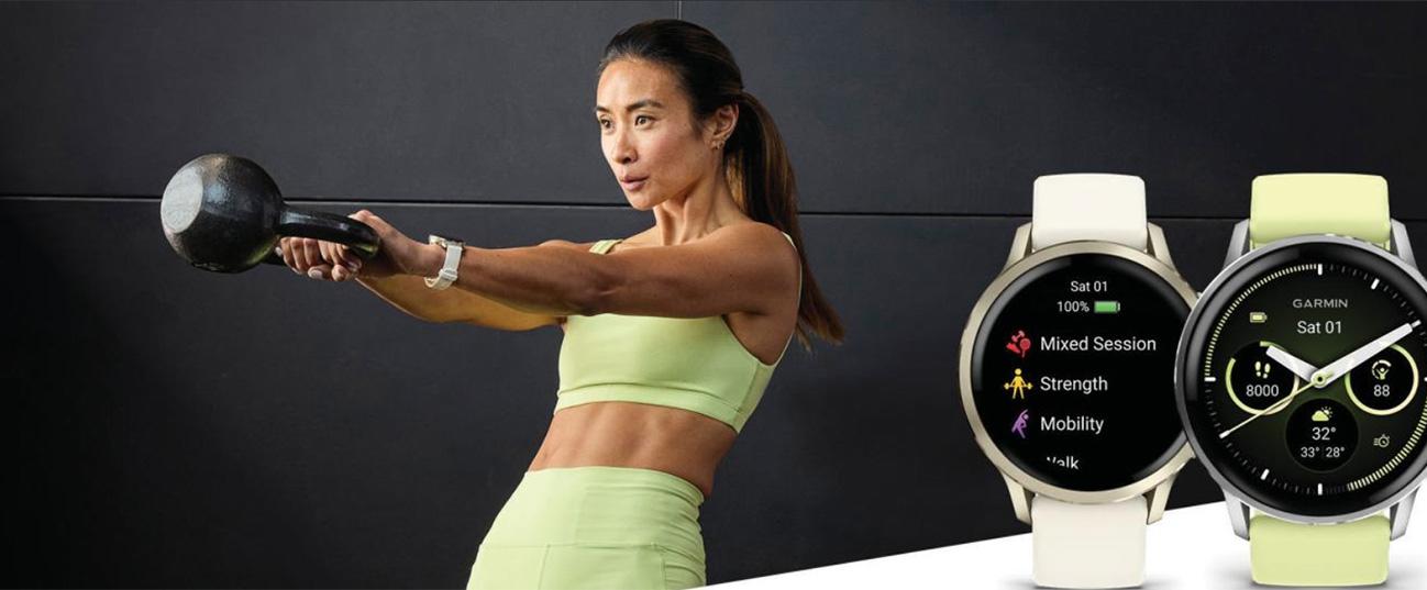 GARMIN Venu 4 41mm Lunar Gold with Bone