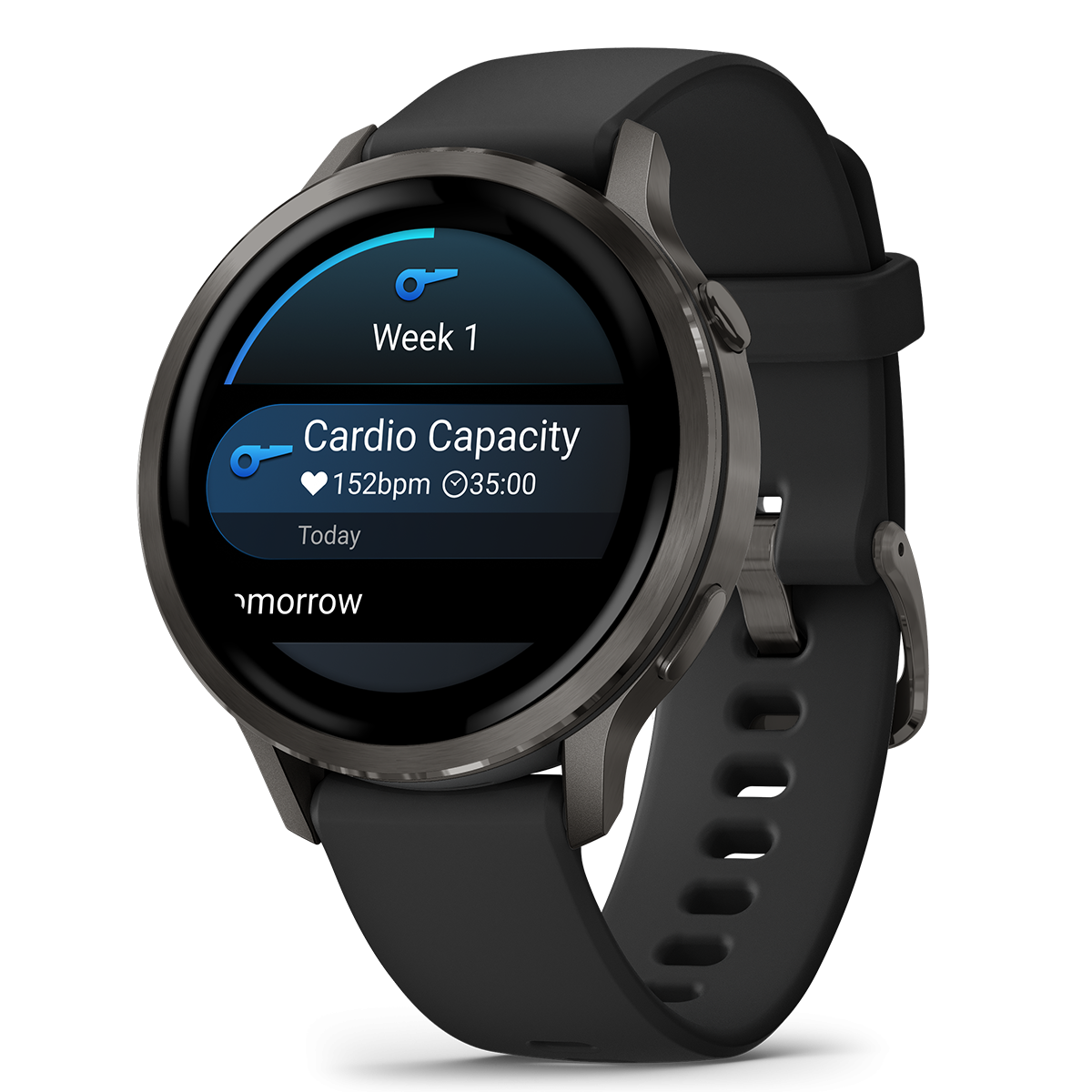 GARMIN Venu 4 41mm Slate with Black Smartwatch - 3