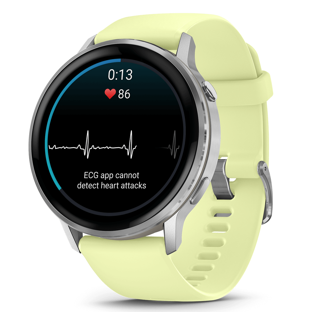 GARMIN Venu 4 45mm Silver with Citron Smartwatch - 3