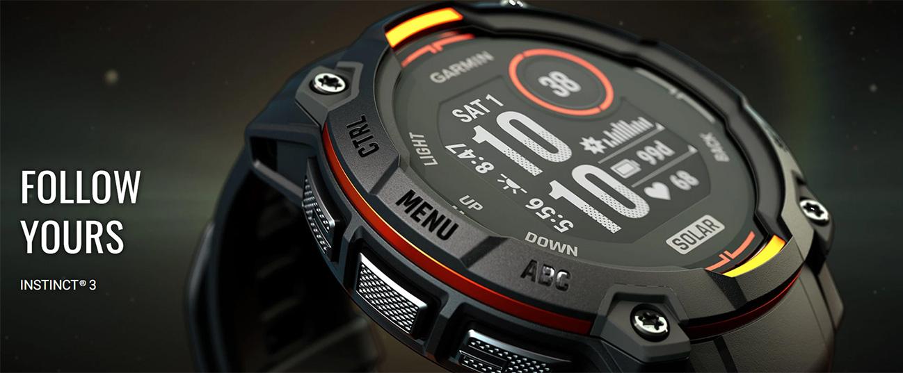 GARMIN Instinct 3 SOLAR Limited Edition Smartwatch