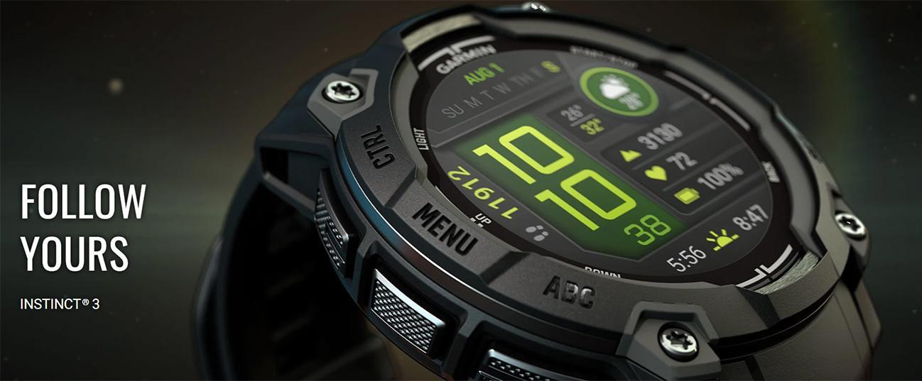 GARMIN Instinct 3 Limited Edition smartwatch