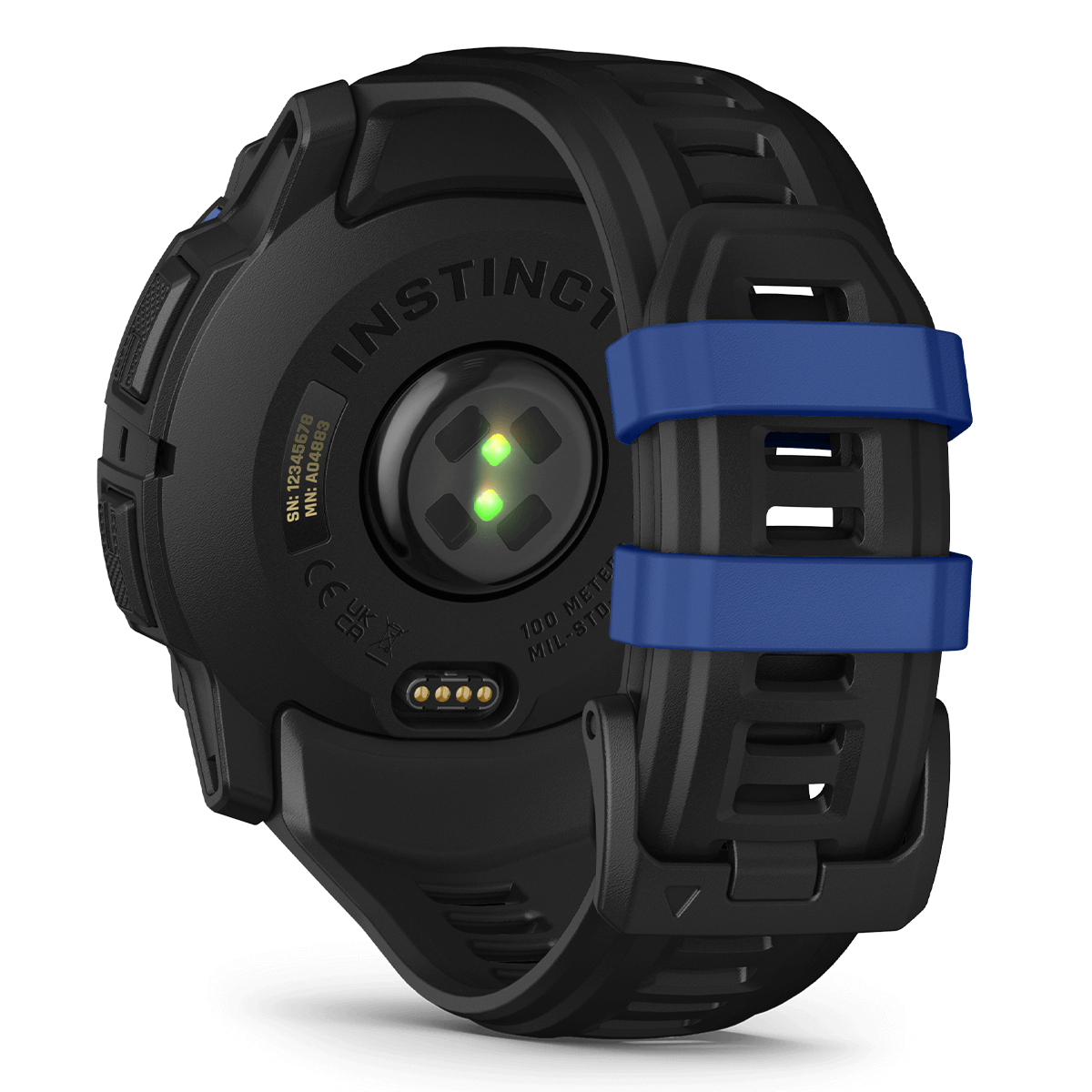 GARMIN Instinct 3 50mm AMOLED Black Limited Edition Smartwatch - 4